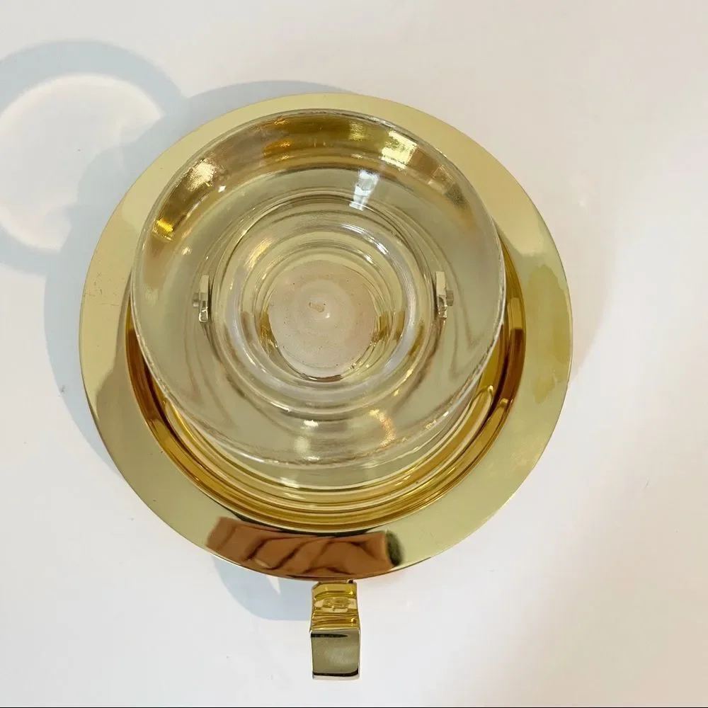 PartyLite  nautical bell Brass Candle holder - Picture 3 of 6